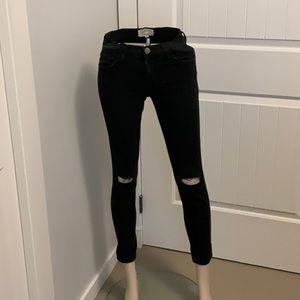 Current/Elliott Women’s THE STILETTO KNEE DESTROY Skinny Jean Size 26